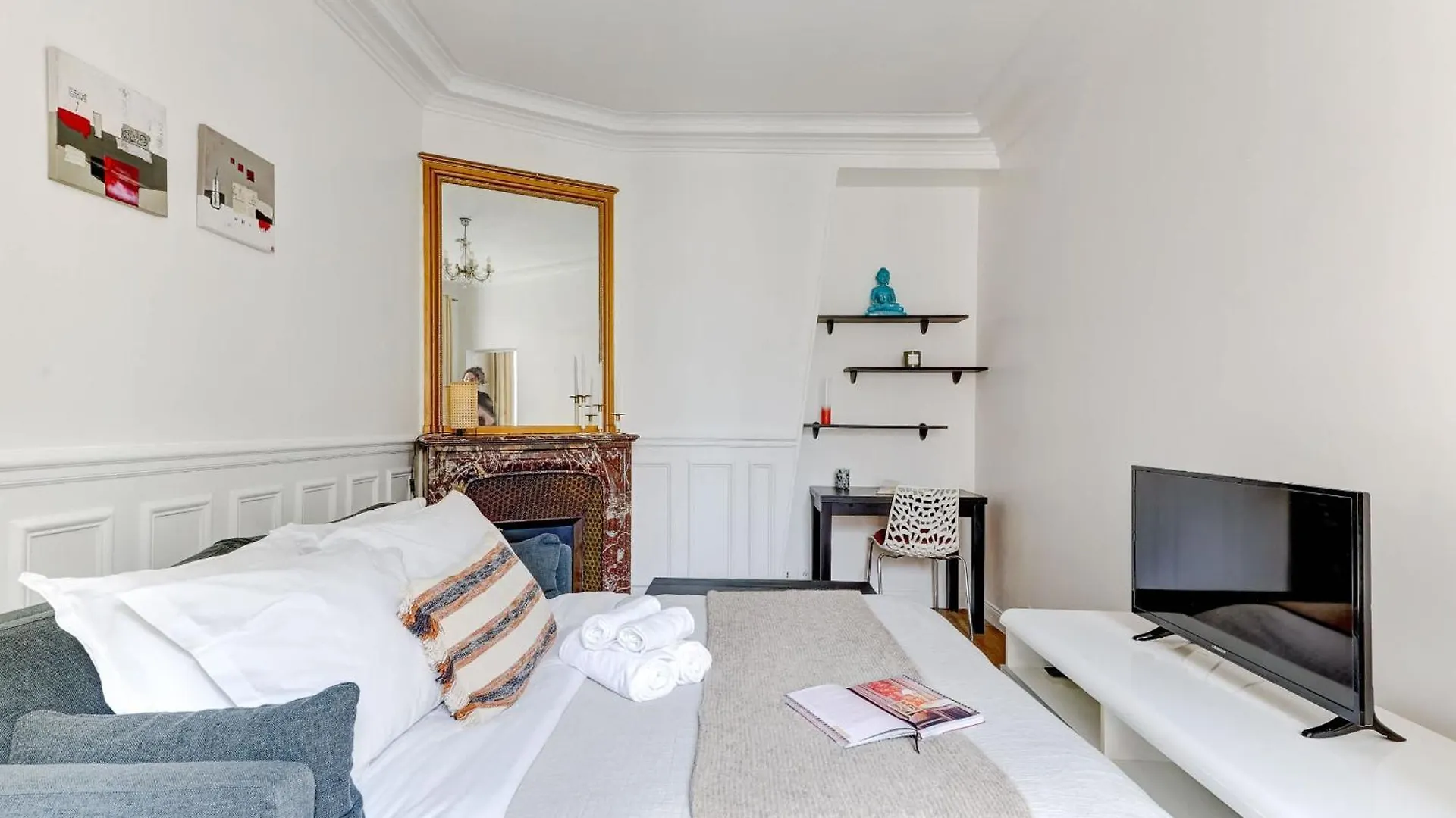 Apartamento Stylish 1Br Steps From Le Marais & Montorgueil París Francia