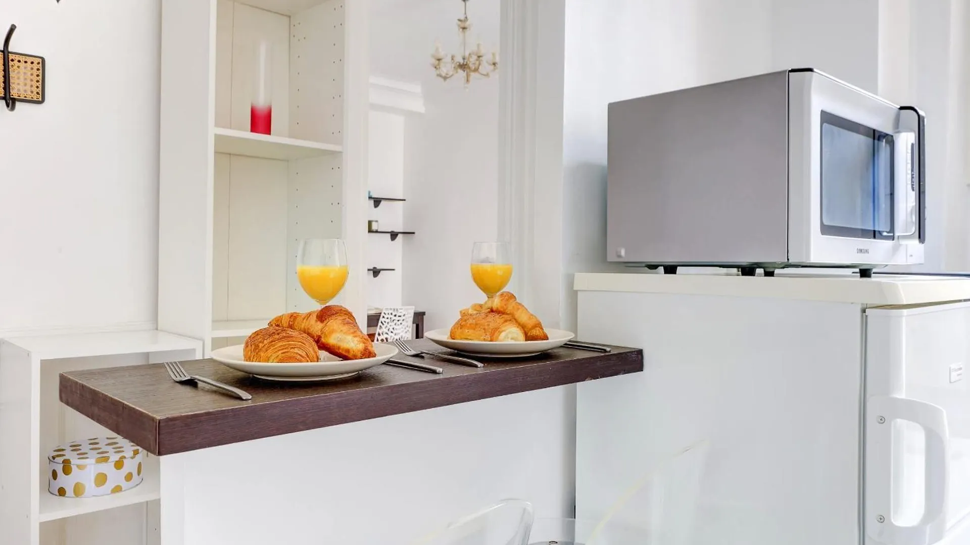 Apartamento Stylish 1Br Steps From Le Marais & Montorgueil París 0*,